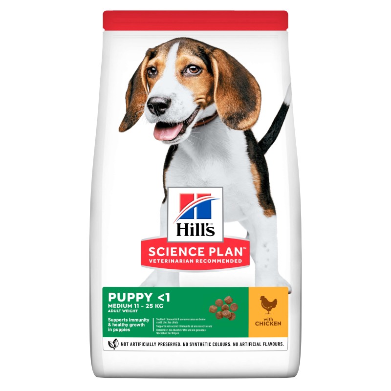 Hills Science Plan Puppy Medium Κοτόπουλο 14kg