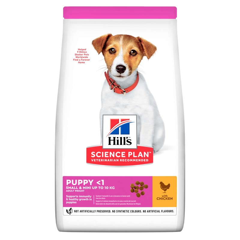 Hill's Science Plan Puppy Small & Mini με Κοτόπουλο Hill's Science Plan Puppy Small & Mini με Κοτόπουλο