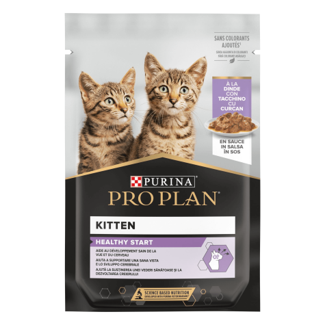 Pro Plan Kitten Cat Γαλοπούλα σε σάλτσα 85gr