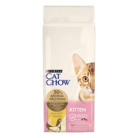 Cat Chow Kitten Κοτόπουλο 15kg