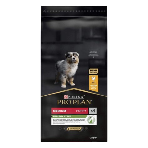 Pro Plan Dog Medium Puppy με Κοτόπουλο 12kg