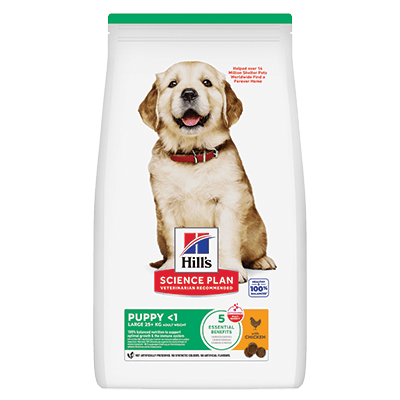 Hill's Science Plan Puppy Large Breed για Κουτάβια με Κοτόπουλο 14,5kg