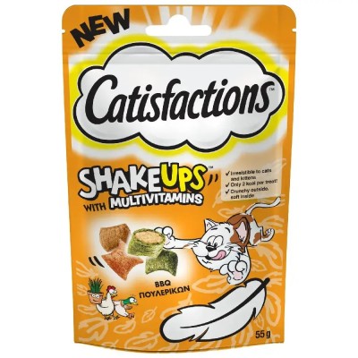 Catisfactions Shake ups BBQ Πουλερικών 55gr