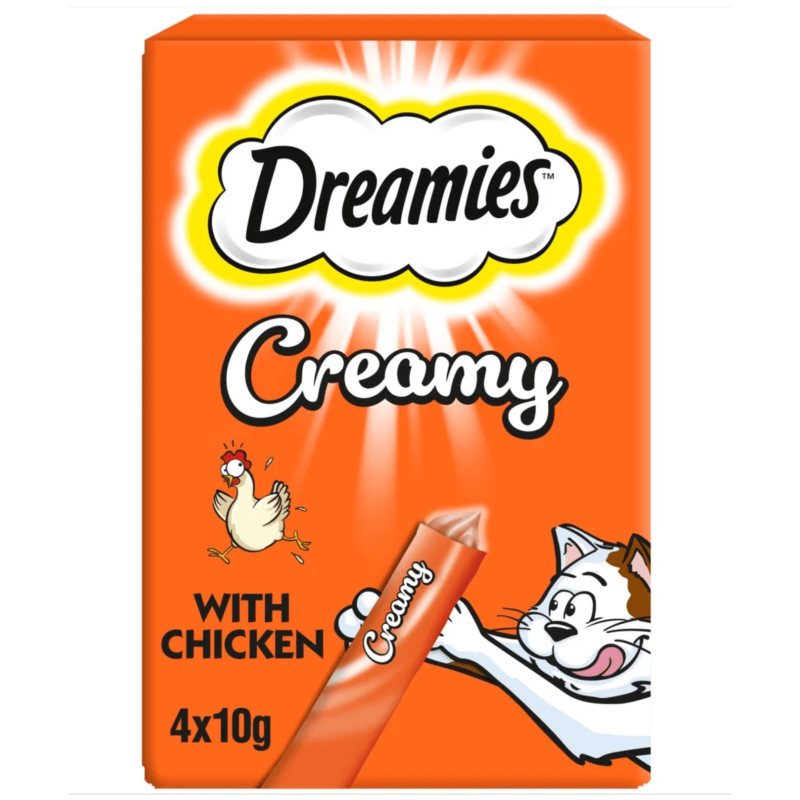 Catisfactions Creamy Κοτόπουλο 4x10gr Catisfactions Creamy Κοτόπουλο 4x10gr