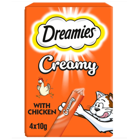 Catisfactions Creamy Κοτόπουλο 4x10gr