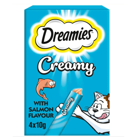 Catisfactions Creamy με Σολομό 4x10gr