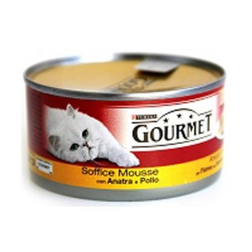 Gourmet Μους με Πάπια & Κοτόπουλο 195g Purina Gourmet - 1