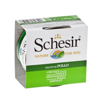 Schesir Dog σε Ζελέ με Φιλετάκια κοτόπουλο 6x150g Schesir Dog - 1